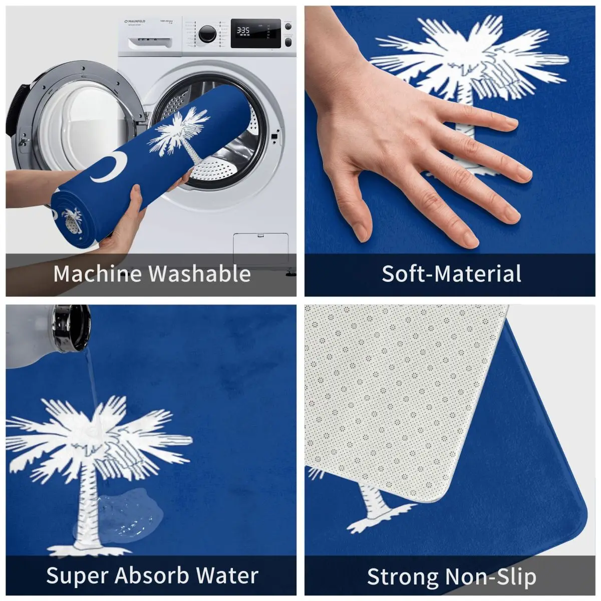 Флаг Штата Южной Каролины (США) подарки коврик для ванной