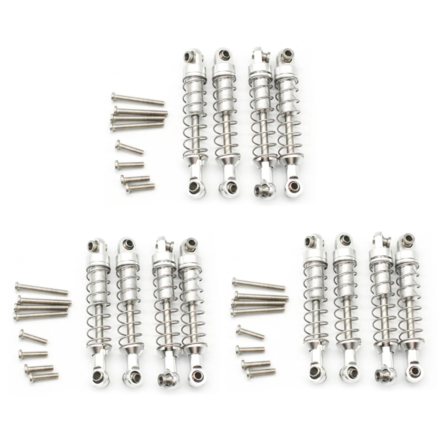 

12 шт., металлический амортизатор для WPL C14 C24 C34 MN D90 D91 D96 D99 D99S MN90 MN99S