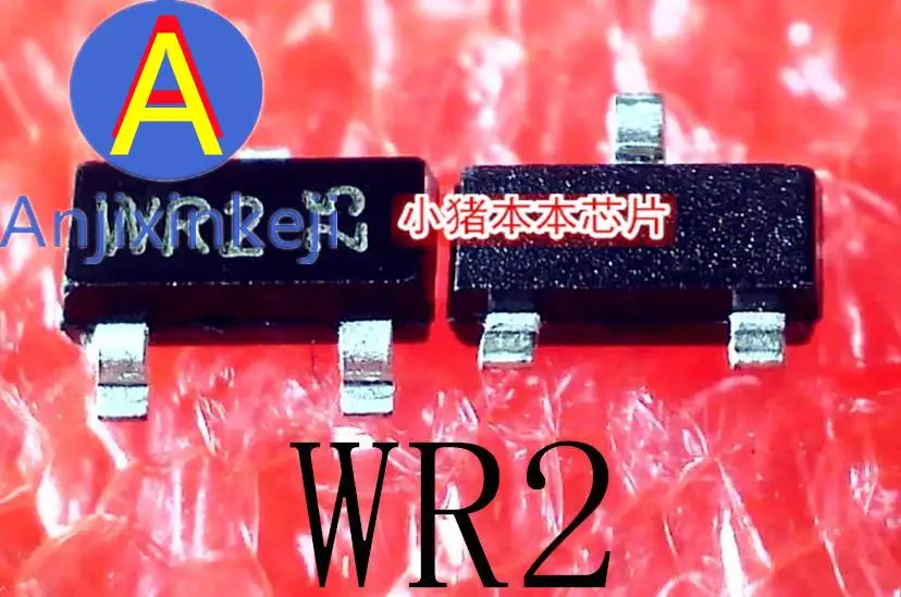

10pcs 100% orginal new BZX84-B5V6 BZX84B5V6 Silkscreen WR2 SOT-23