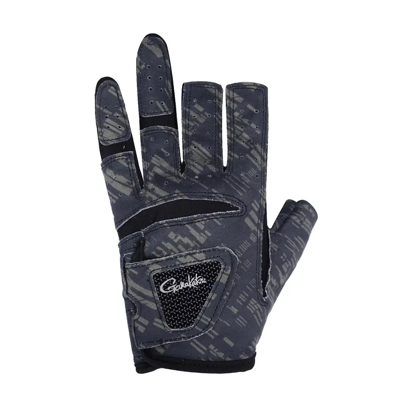 Перчатки для рыбалки Gamakatsu мужчин Нескользящие летние солнцезащитные перчатки