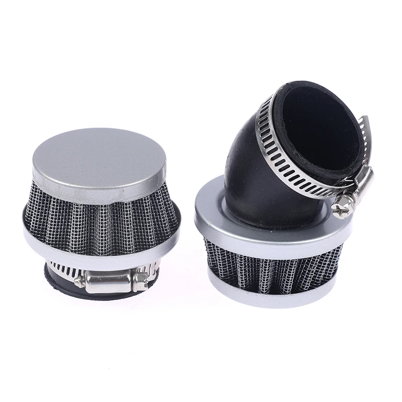 

Motorcycle Black Air Filters 35Mm Universal Atv Scooter Pit Dirt Bike Stright Curved Right Mini Air Filter Cleaner