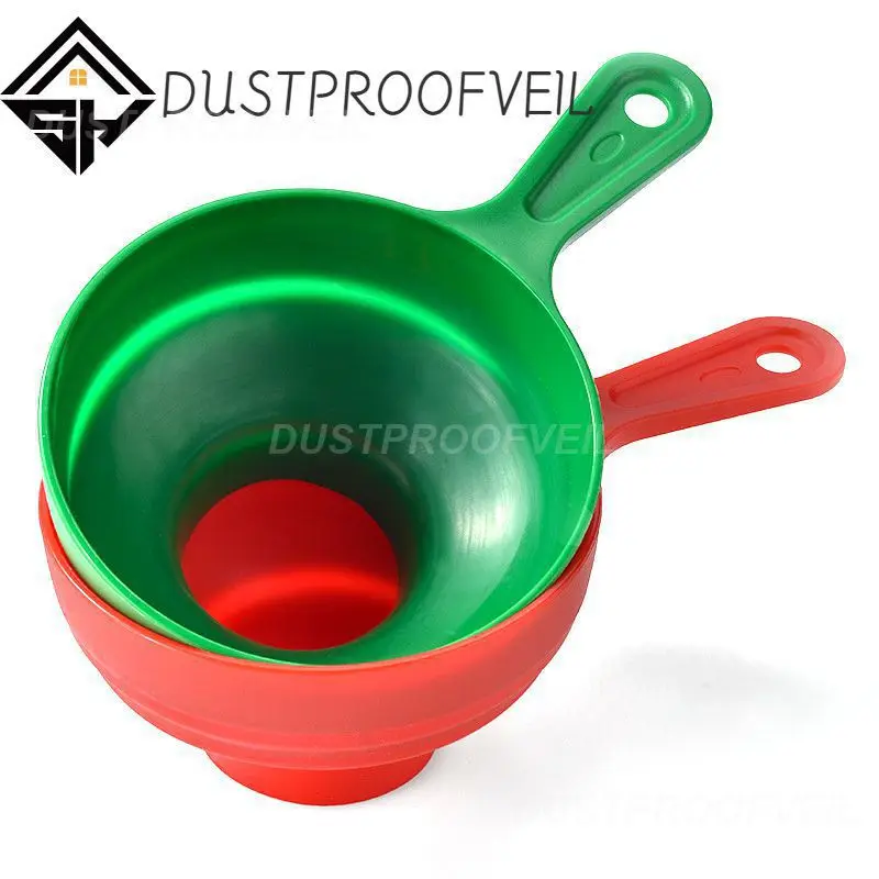 

Многофункциональная Пластиковая Удобная Складная воронка, стандартные банки для пищевых продуктов, универсальные практичные портативные приправы для варенья и специй