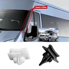 8X для FORD TRANSIT MK6 MK7 2000-2013 A переднее лобовое стекло, Боковая Отделка, клипсы, молдинг, заклепка, зажим 4069906 4069907