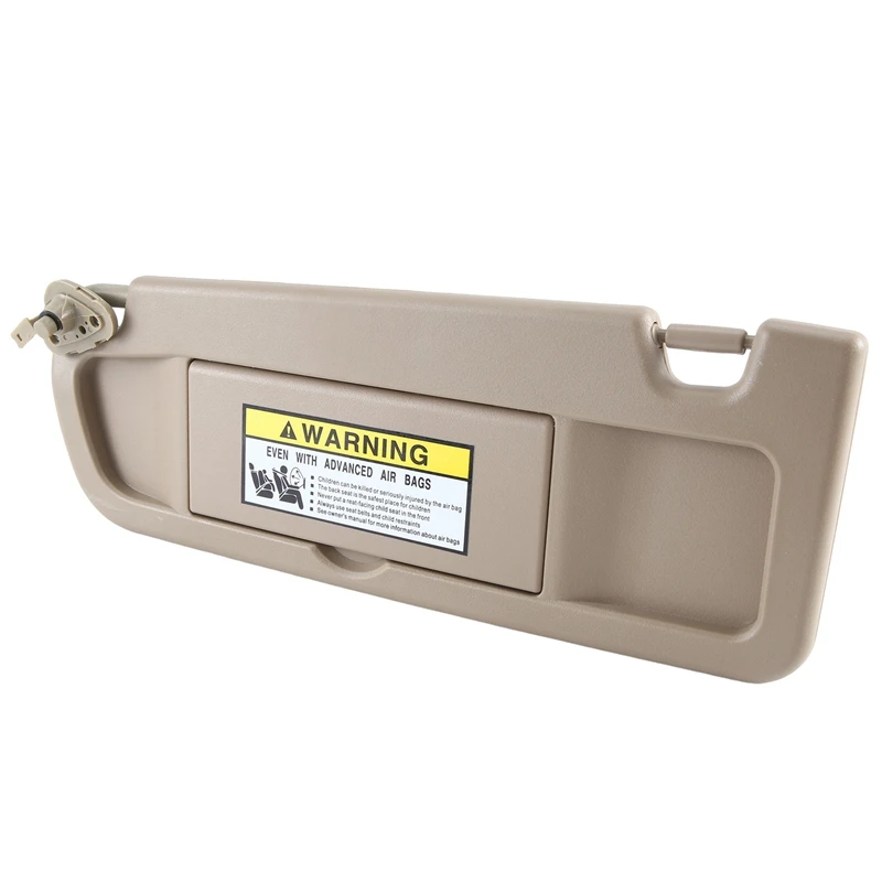 83280SNAA01ZE 83280-SNA-A01ZE Автомобильный левый солнцезащитный козырек в сборе для HONDA CIVIC 1.3L