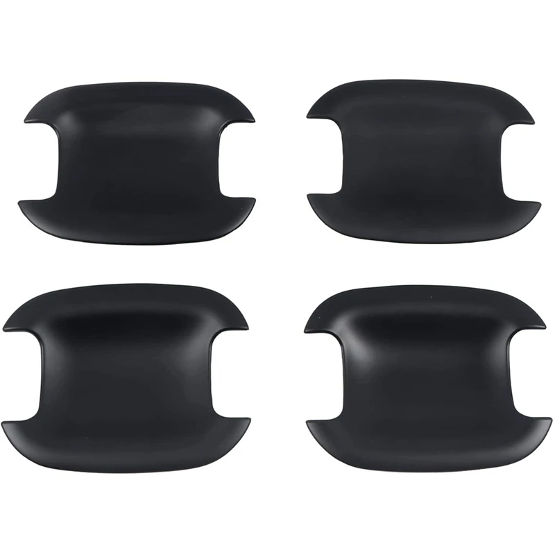 

Door Handle Cover Bowl Cap Protector ABS Sticker for Ford Bronco Sport 2021 2022 Car Exterior Accessories (Matte Black)