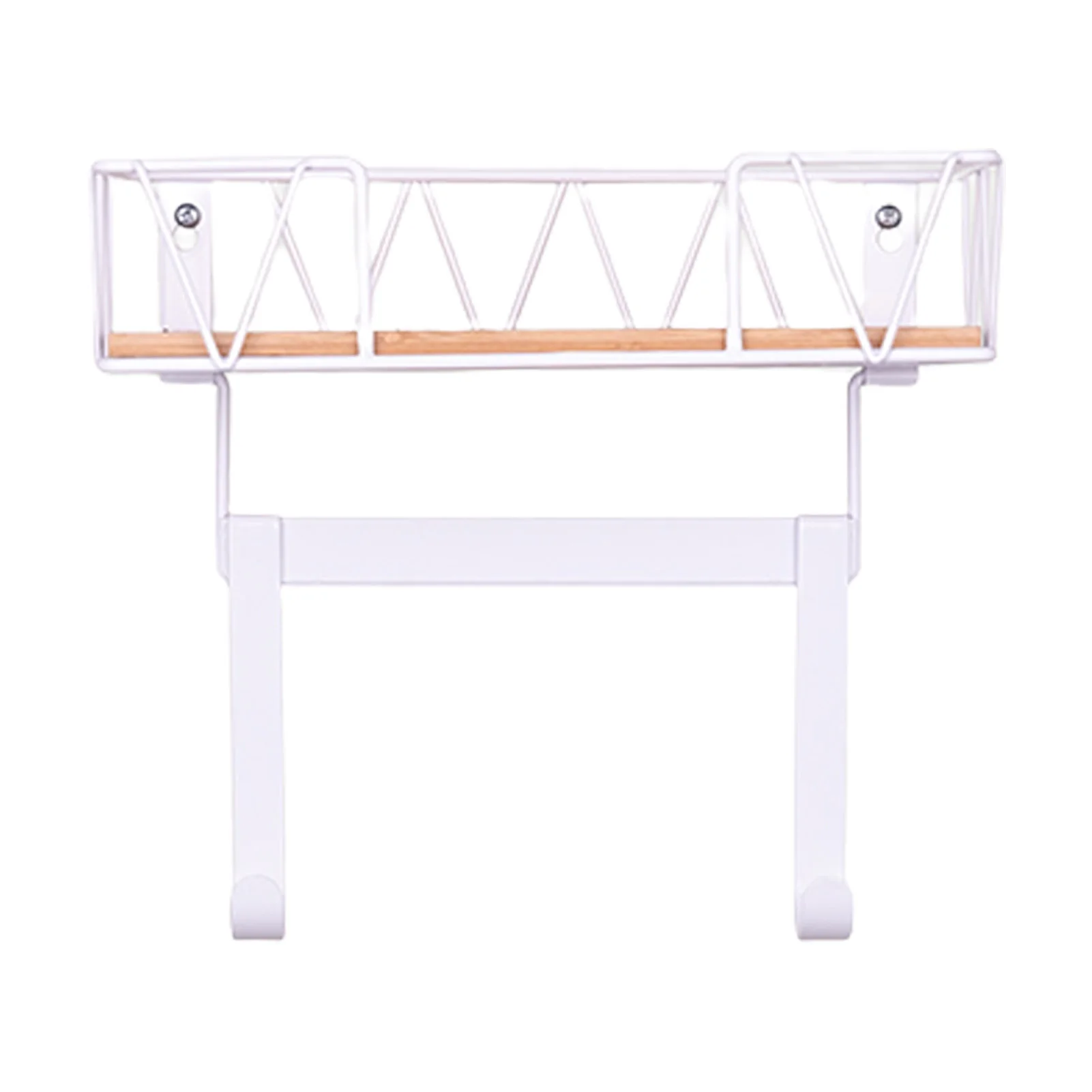 

Wall Mounted Iron Storage Rack With Basket And Hooks Laundry Room Accessories Hanging Hook Ironing Board Holder