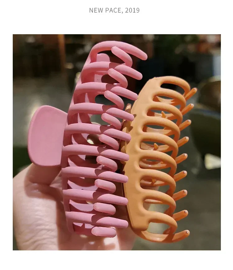 Новый корейский большой зажим для волос в ванну взрослых с бантом задней