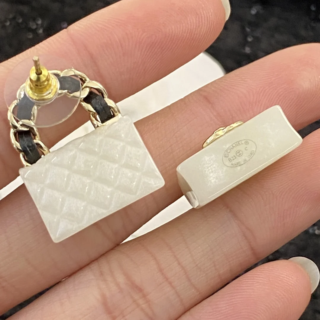 серьги Chanel Модные массивные серьга с для женщин женская свадебная Повседневная