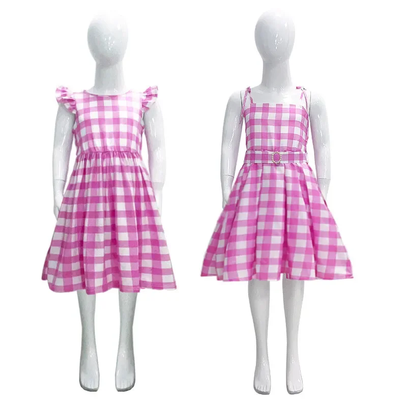 Костюм Марго Робби Барби для девочек костюм детского дня рождения розовое