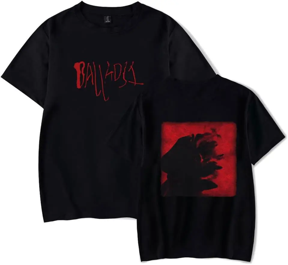 Фото Футболка Joji Ballads 1 (5 лет на годовщину), Повседневная футболка Merch с коротким рукавом, футболка унисекс, новый модный топ, футболки №1