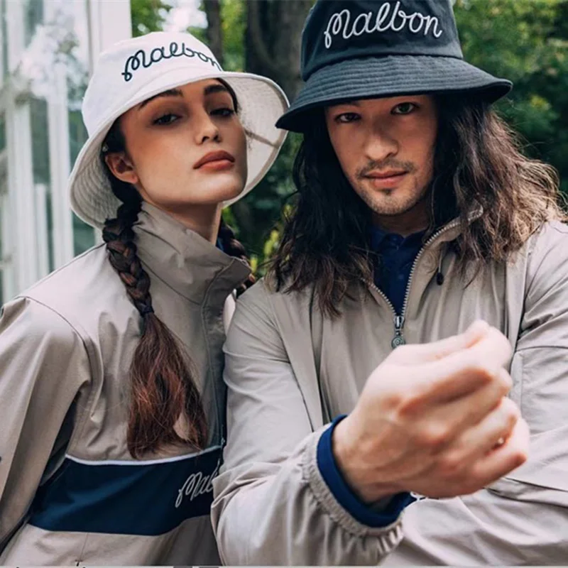 Golf Cap Wide Brim Bucket Hat for Men Women UPF 50+ Boonie Hat Foldable UV Protection Hiking Beach Fishing Cap Summer Safari