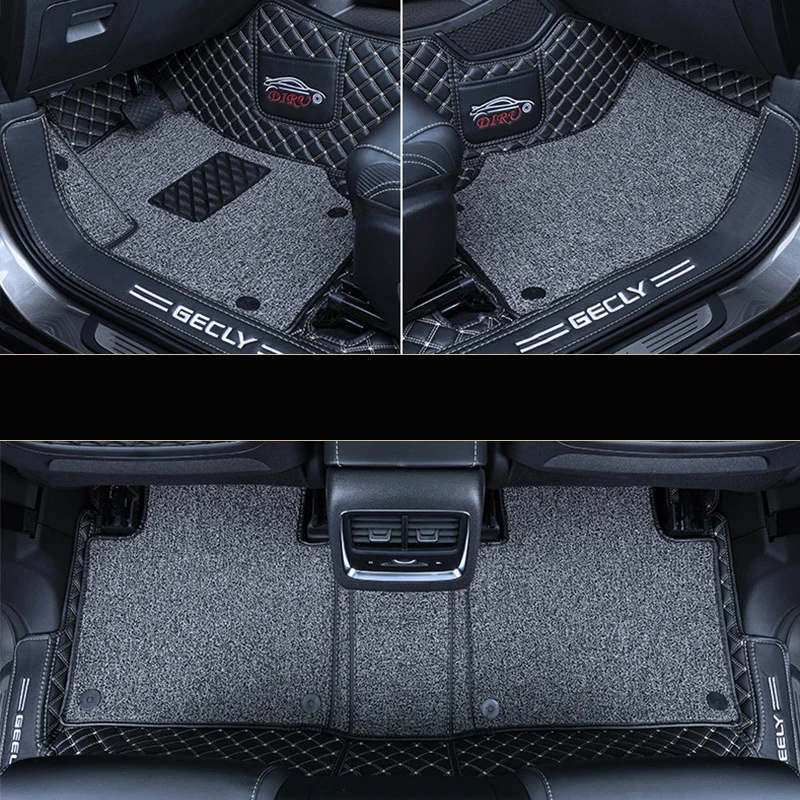 Для Geely Atlas Pro Azkarra 2020 2021 2022, автомобильные напольные коврики, двухслойная Магнитная подкладка для ног, внутренняя подкладка, автомобильные аксессуары