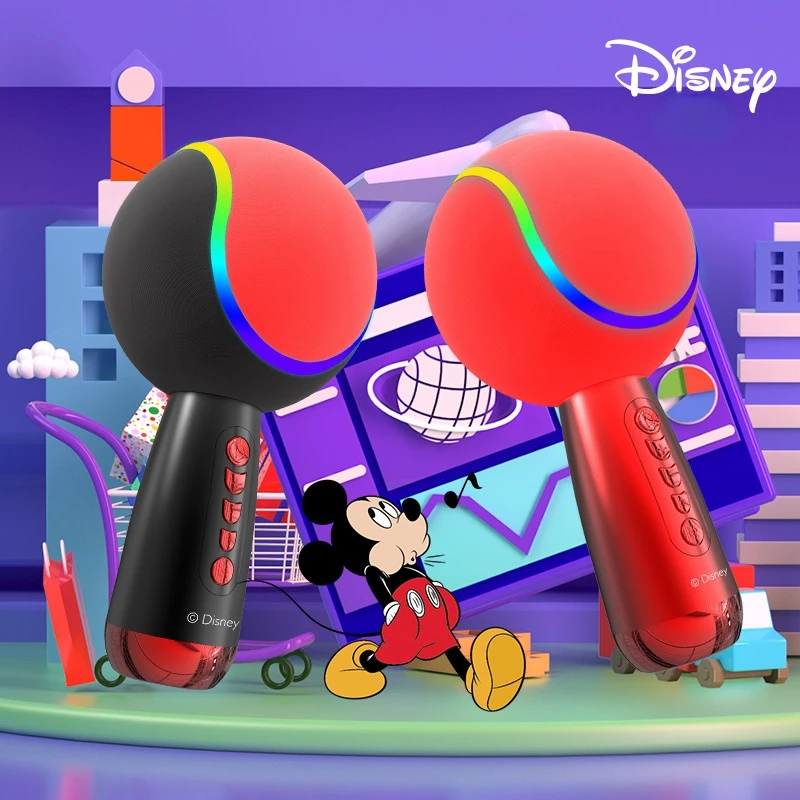 

Беспроводной домашний bluetooth-микрофон ktv от Disney, микрофон «Все в одном»