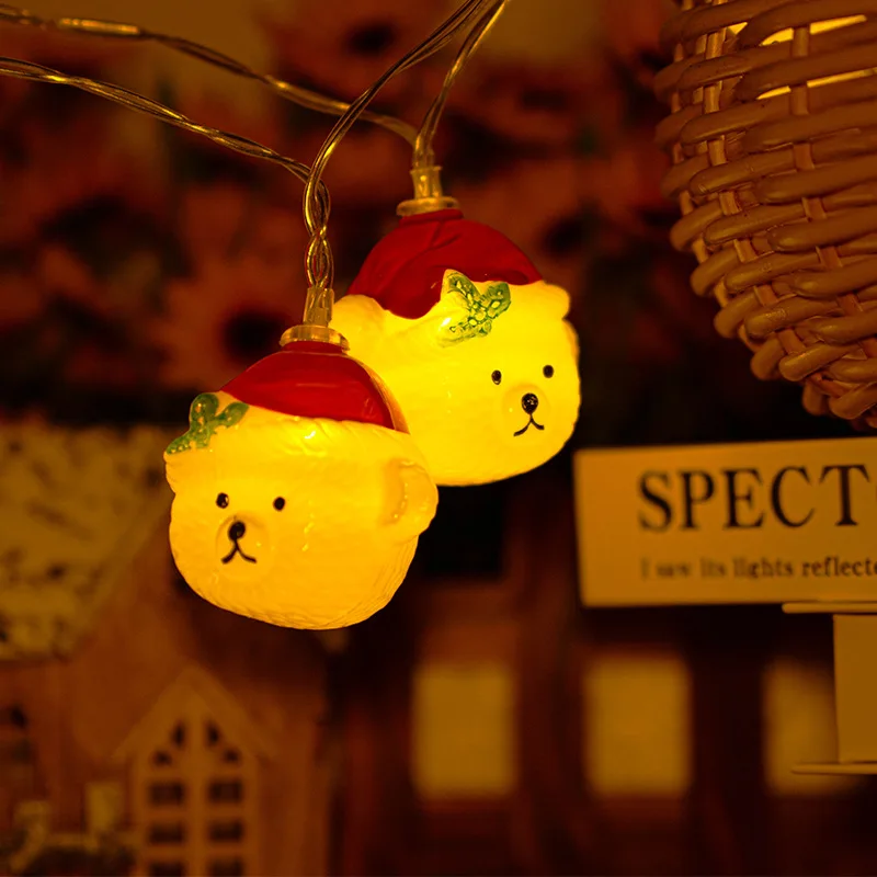 Рождественская декорация светодиодная гирлянда новогоднее праздничное