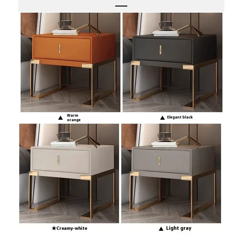 Ночной столик Дешевые прикроватные шкафы для спальни Тумбочки Шкаф стола Ящик