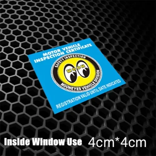 

Наклейка на внутреннее окно для японского забавного ежегодного осмотра, наклейка на автомобиль, наклейки