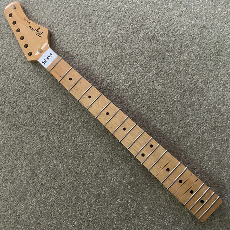 Полуотделка IN838 ST гриф электрогитары лады не отделка и пропущенный клен + для DIY