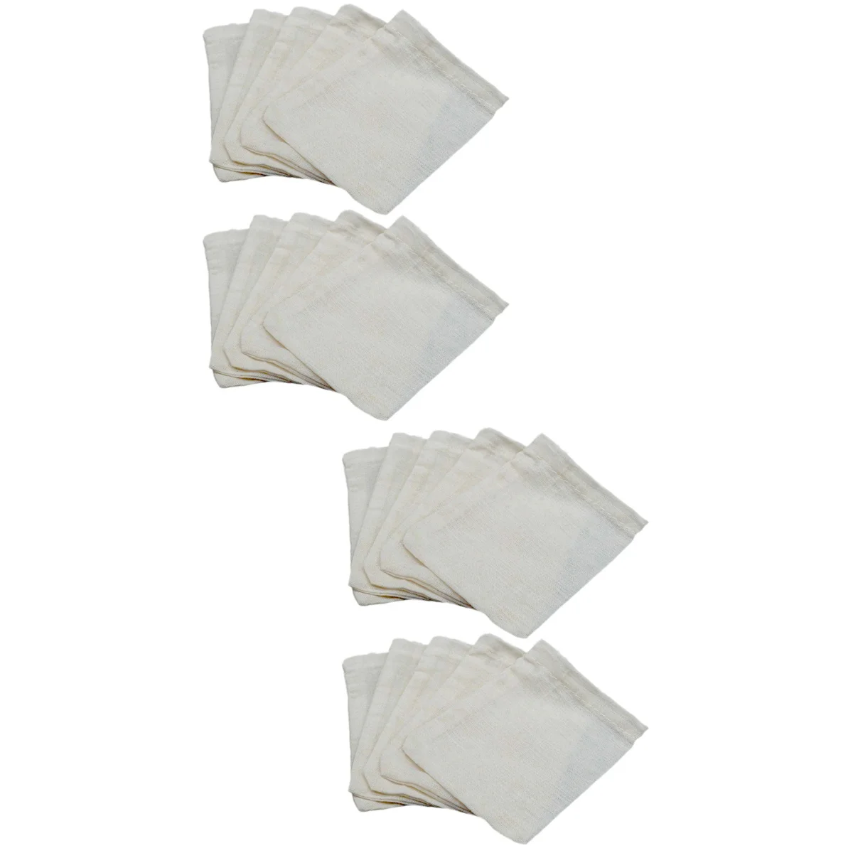 

Tea Bagsloose Reusable Filter Leaf Cloth Drawstring Small Mesh Cheesecloth Cooking