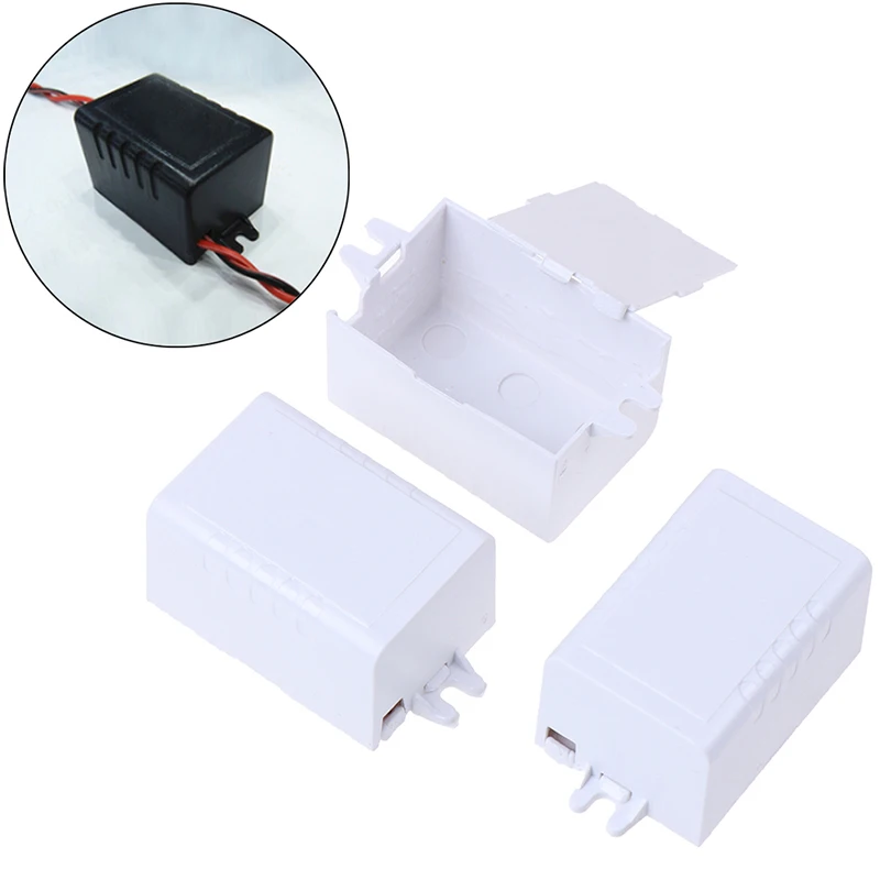 

1/5/10pcs Waterproof Plastic Electronic Enclosure Project Box Black Connectors Wire Junction Boxes