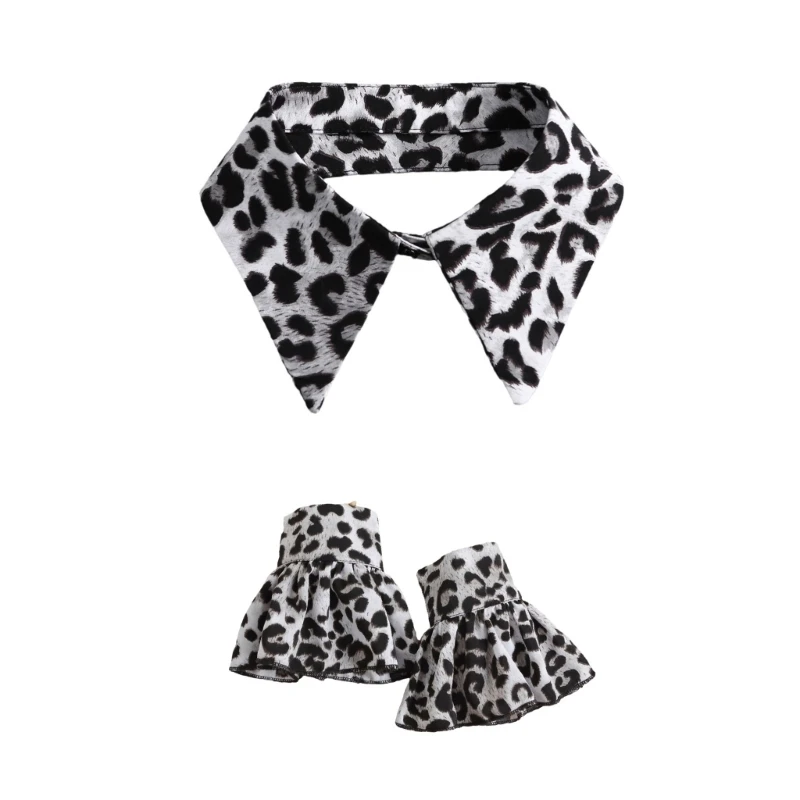 Костюм для косплея в колониальном стиле жабо с рюшами комплект накладным