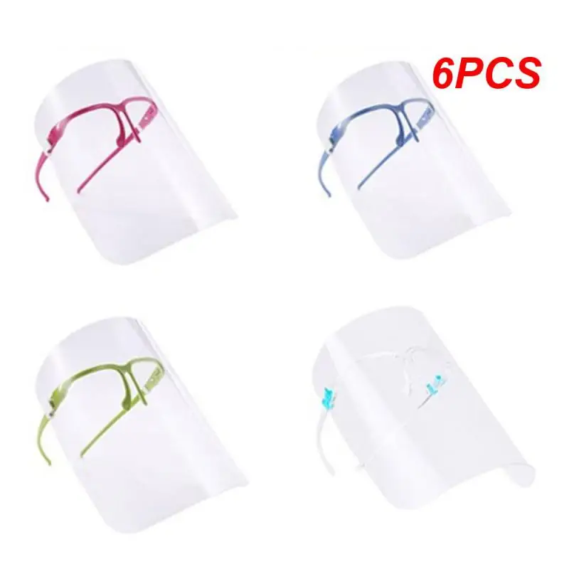 

6 шт., антизапотевающие масляные брызгозащитные Чехлы для лица