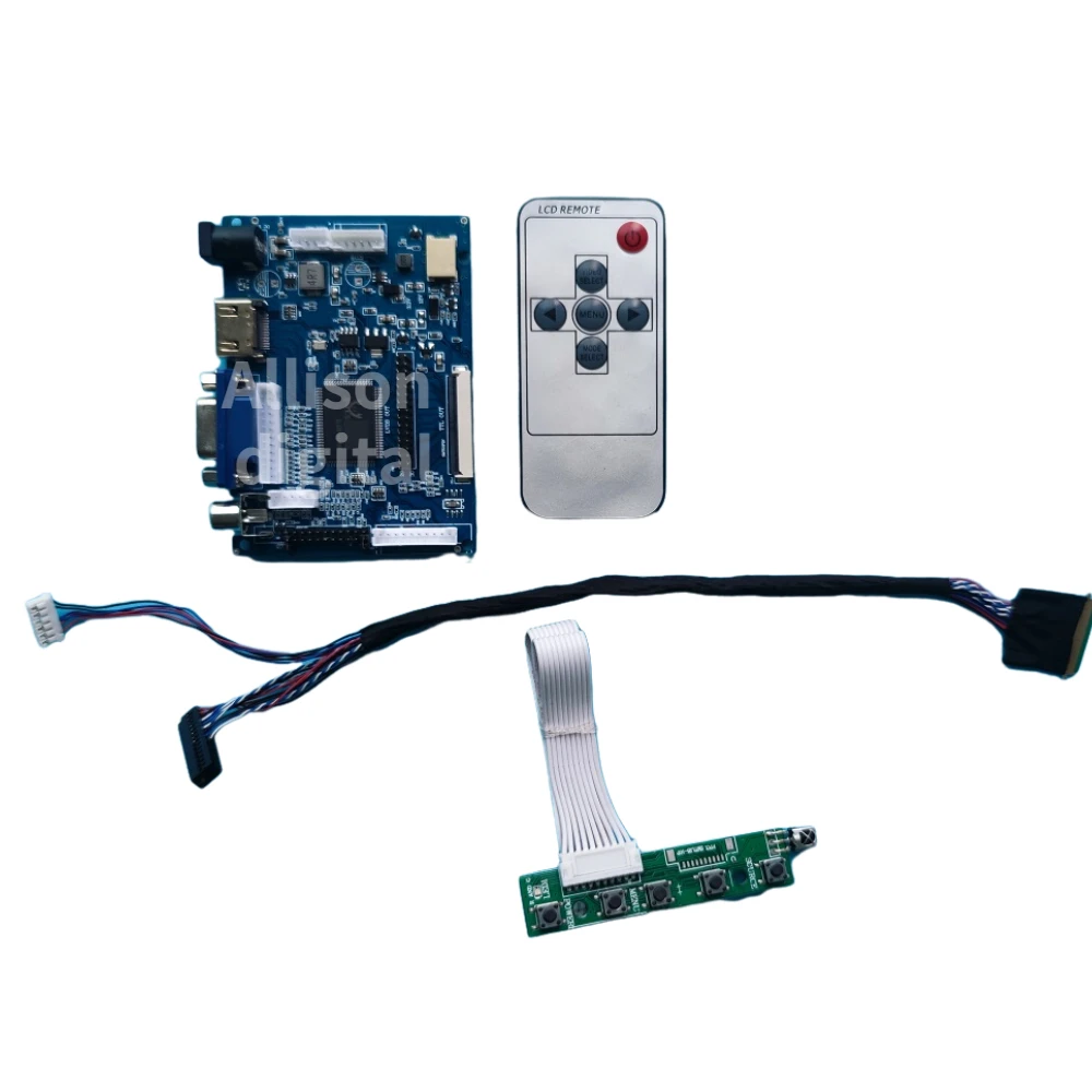 Плата драйвера аудиоконтроллера Allison PCB800661 HDMI + комплект монитора для детской