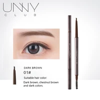 unny club microprecis eyebrow pencil natural long lasting eyebrow cosmetics face brows makeup multiple purposes women beauty