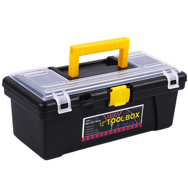 

Двухуровневый ящик для инструментов, бытовой Органайзер для инструментов, многофункциональный ящик для хранения инструментов