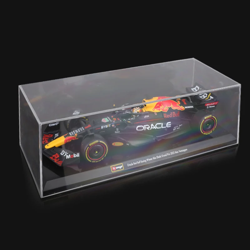 Bburago 1:24 Oracle RB18 Raing Winner Abu Dhabi Grand Prix 2022 Max Verstappen Formula Автомобиль Статическая литая под