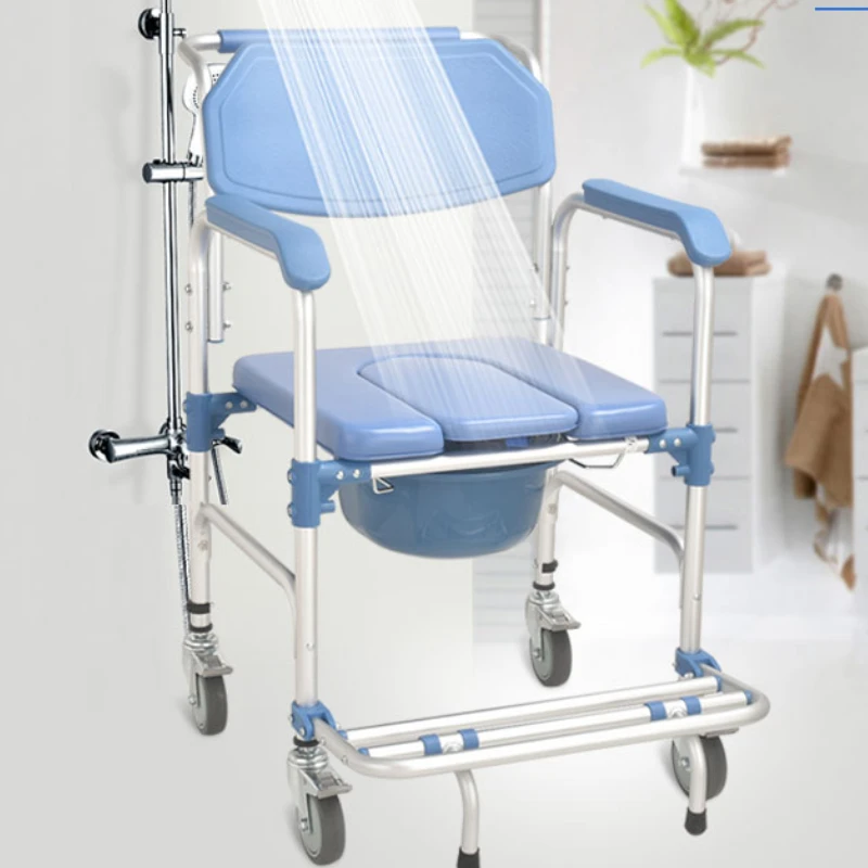 Мягкое кресло со спинкой удобное сидячее для душа прогулок комод Duschstuhl с