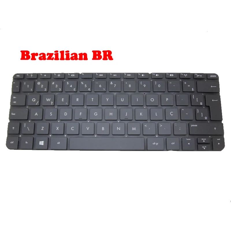 Клавиатура для HP For ENVY X2 11-G000 694497-031 UK/BR Brazil/FR French/IT Italy/SP Spanish без Черной Рамки