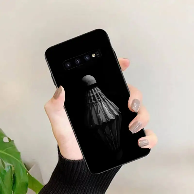 Badminton Sport Phone Case for Samsung S10 21 20 9 8 plus lite S20 UlTRA 7edge