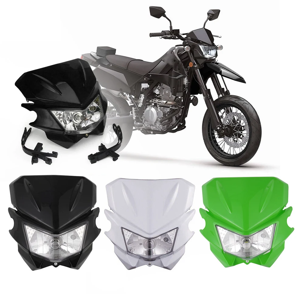 Фара для мотоцикла эндурокроссового мотоцикла Kawasaki KLX110 KLX250 KLX300 KX250F KX250 450 KX450F KX KLX 450R 110-501 (art.: 3920dc0855c8f) - 3920dc0855c8f