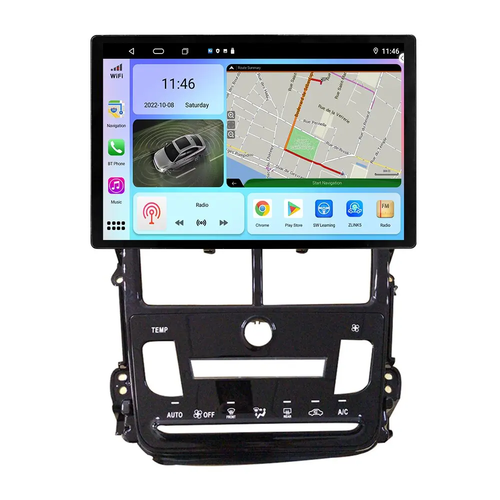 

Автомобильный радиоприемник 13,1 дюйма для Toyota VIOS Yaris 2018 2019, автомобильный DVD GPS-навигатор, стерео Carplay, 2 Din, Центральный Мультимедиа, Android авто