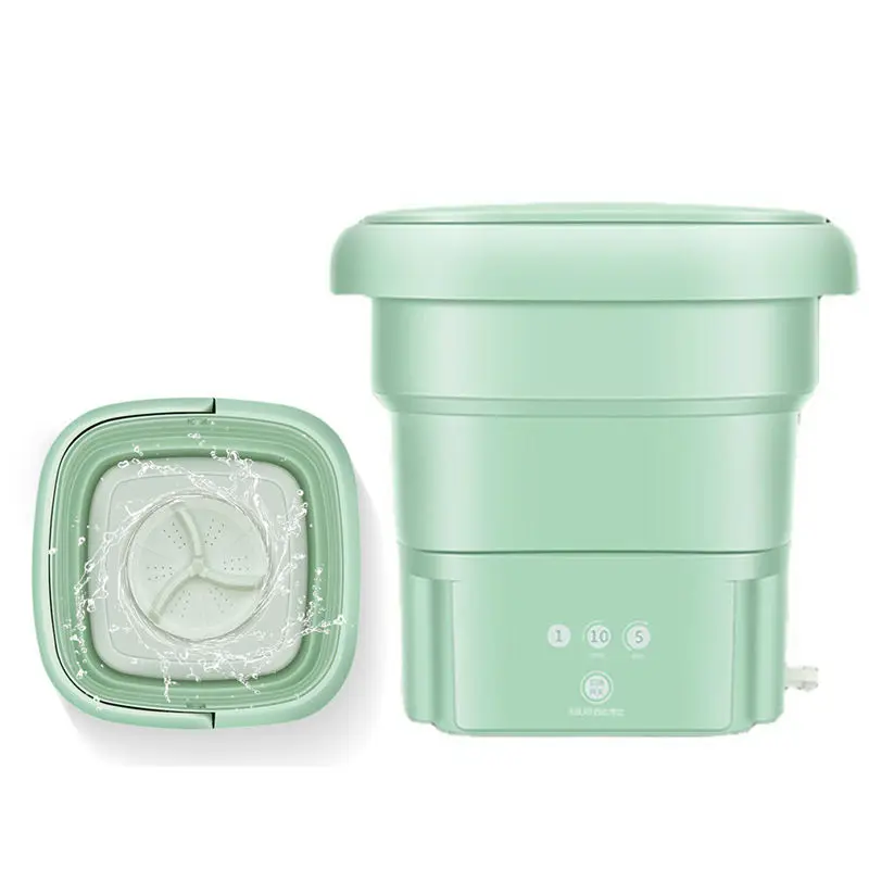 

Portable Washing Machine , Foldable Mini Small Washer for Baby Clothes, Underwear or Small Items, Suitable for Apartment, RV