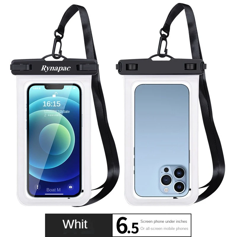 

High Cycle Thermal Pressure Waterproof Bag Minimalist Protective Sheath Not Easily Broken Beach Boat Sports Set Touchless