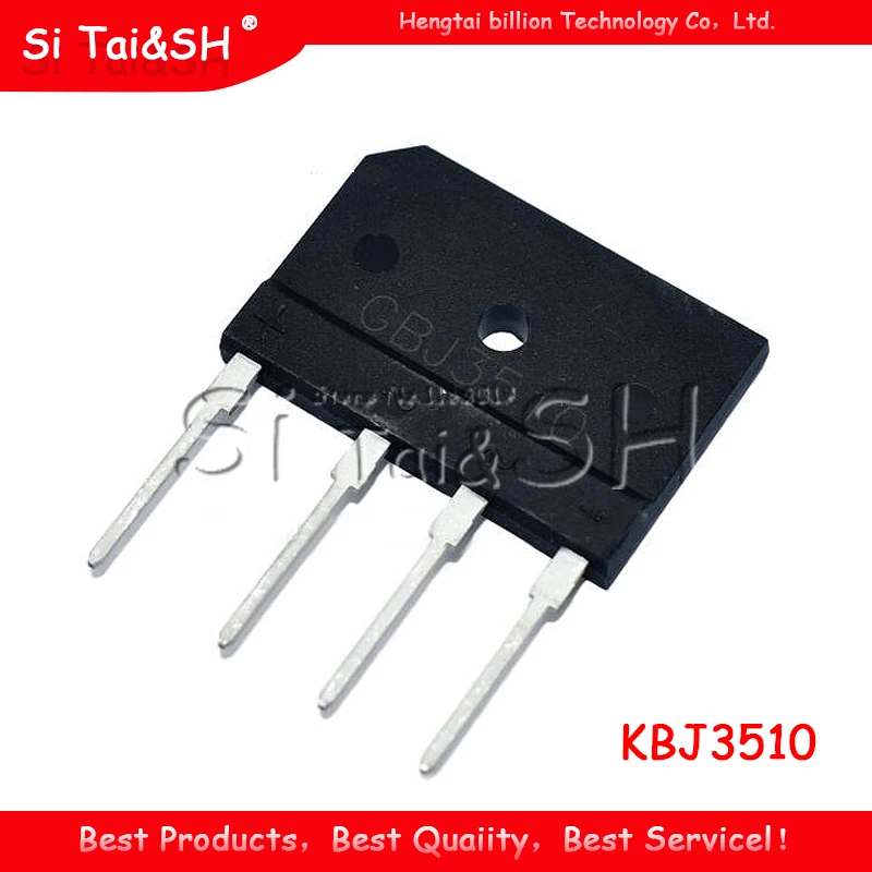 Мостовой выпрямитель KBJ3510 GBJ3510 35A 1000 В, новый и оригинальный IC, 5 шт.