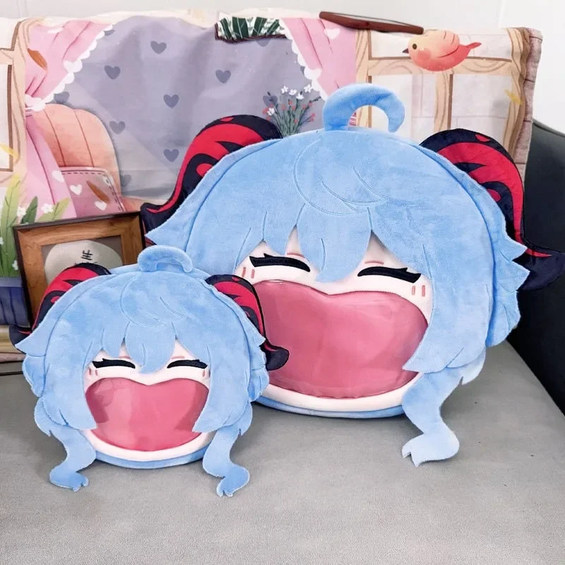 Genshin Impact Ganyu Itabag аниме периферийные устройства милый мультяшный рюкзак большой