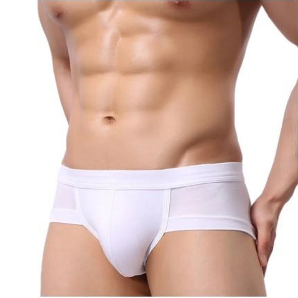 

New Men Briefs Underwear Men's Sexy Briefs Underpants Modal Comfortable Mens Briefs Underwear Shorts Cueca Male Panties Solid
