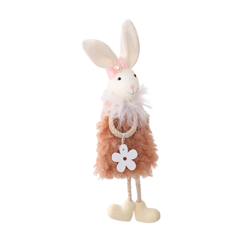 

Cute Alpaca Rabbit Bunny Hanging Ornament for Easter Decoration Happy Easter Holiday Party Decoration Kids Gifts