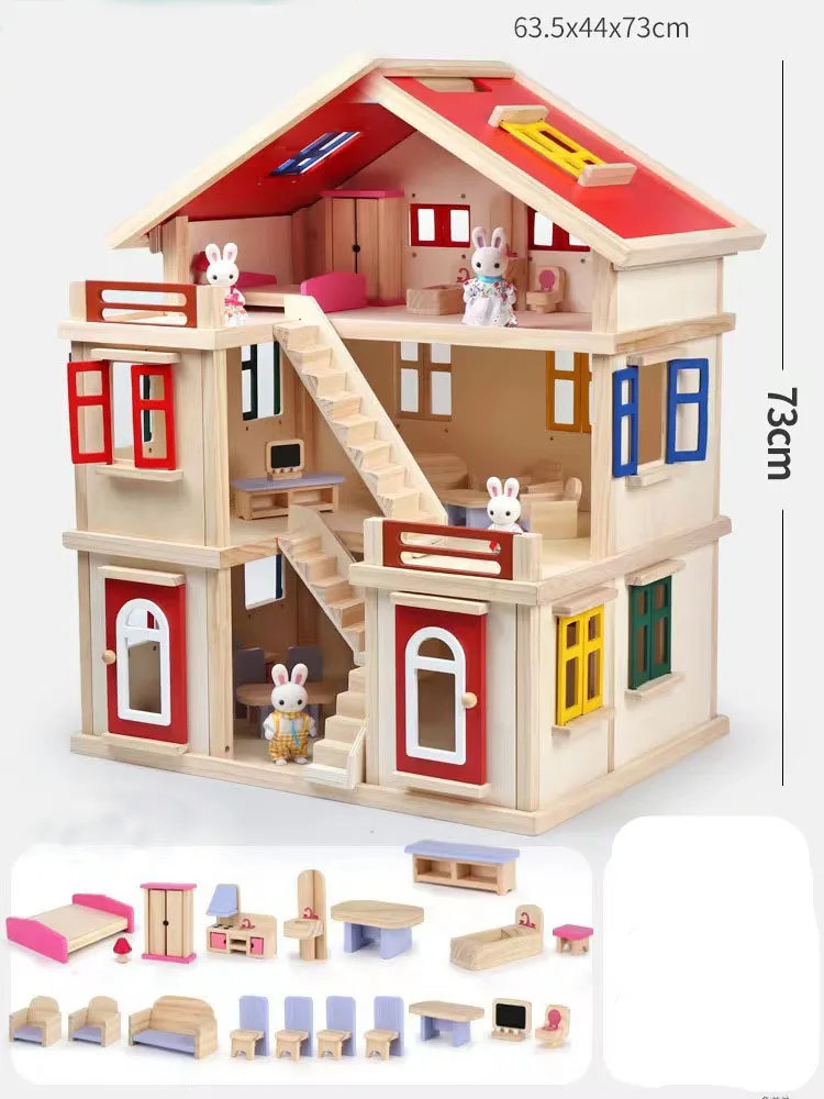 Купить Большой Домик Игрушечный