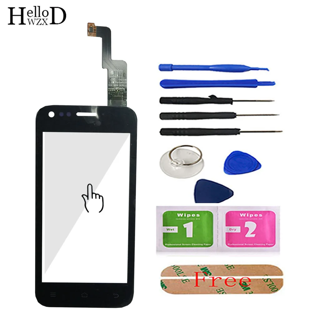

Mobile Touch Screen Glass For Xiaomi 1S / M1S Digitizer Panel Front Glass Touch Screen Sensor Tools 3M Glue