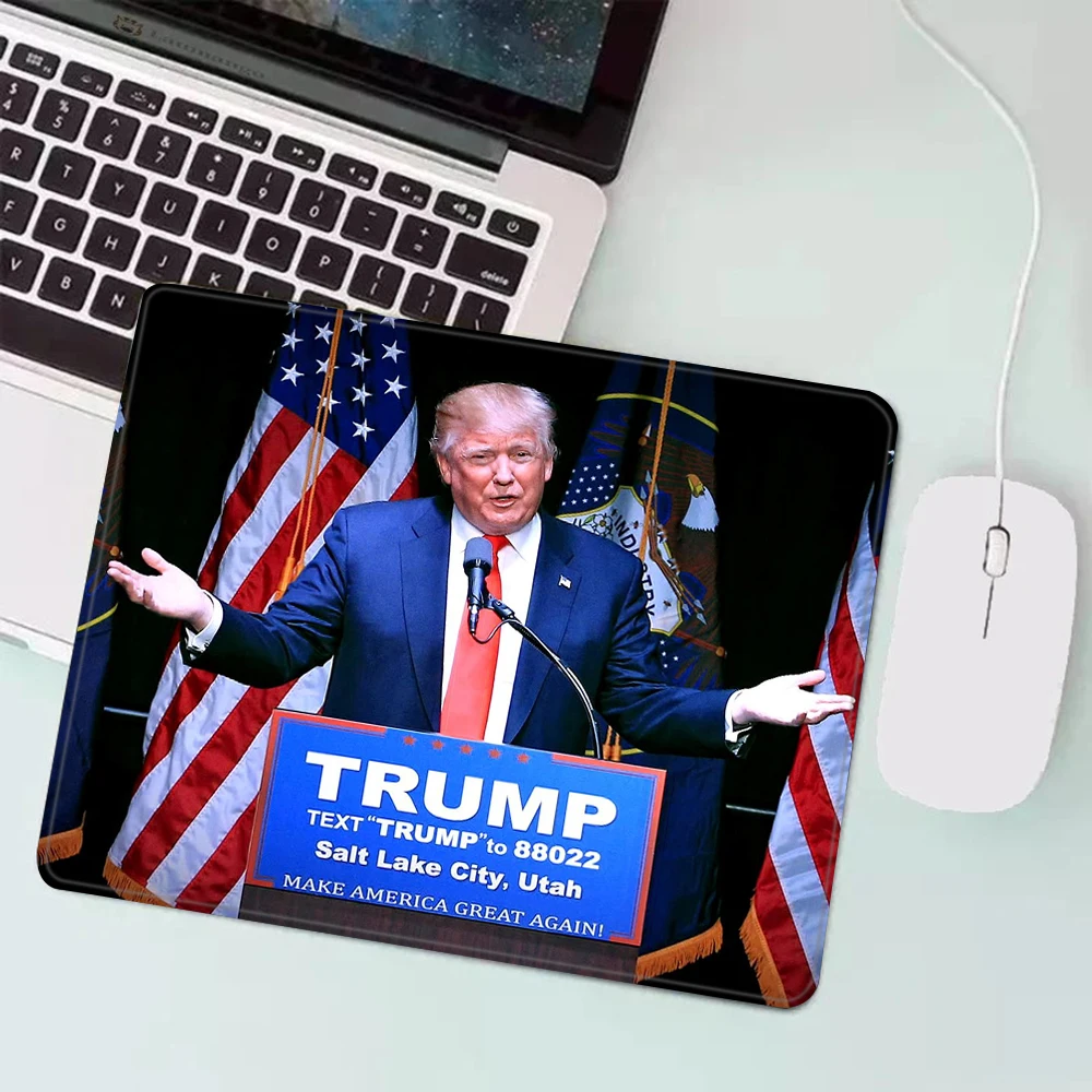 Американский президент Дональд Трамп игровой коврик для мыши XS маленький ПК