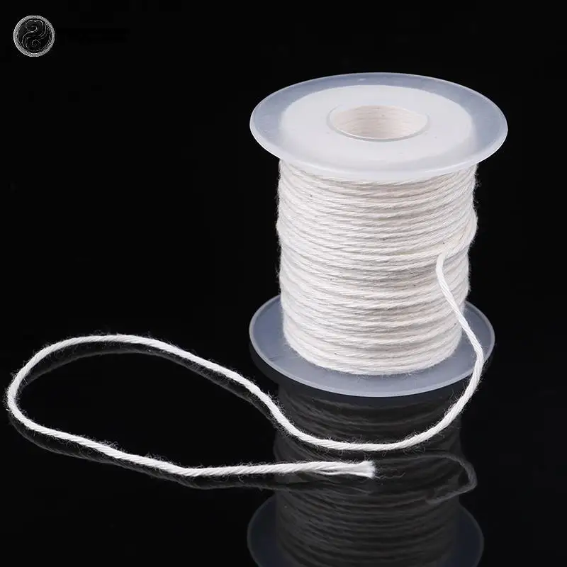 

61M White Candle Wick Cotton Candle Woven Wick For Candle DIY And Candle Making
