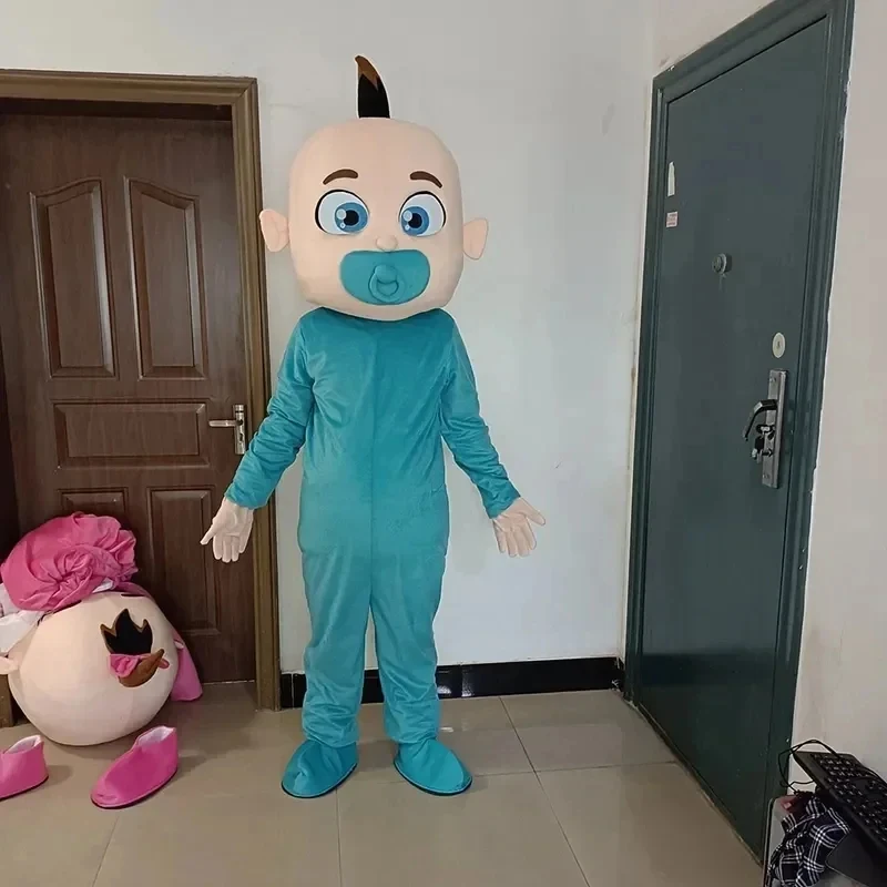 Фото Костюм для косплея Simbak Blue Baby 2026, праздничный наряд на Рождество и Хэллоуин, забавное украшение для взрослых мужчин и женщин, хит продаж, для мальчиков, JGQNQ №2