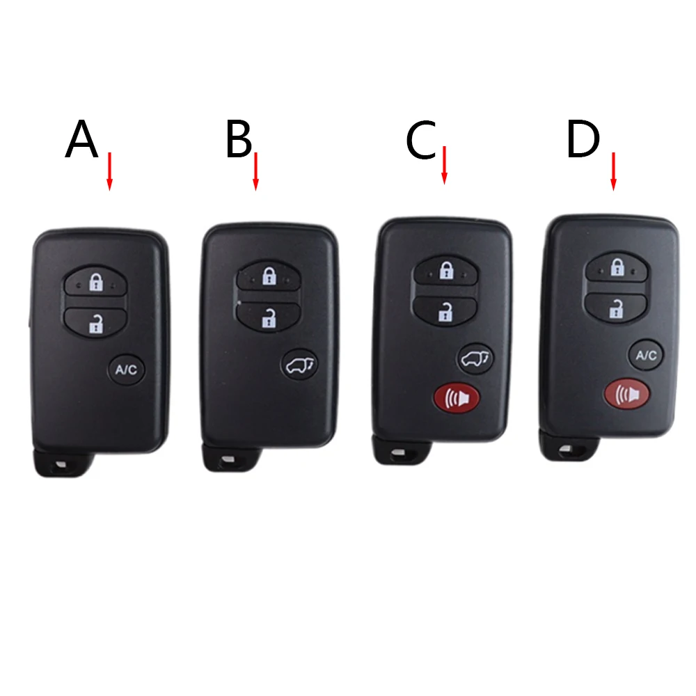 

Корпус автомобильного ключа для Toyota VenzaPrius C V 4Runner Avalon Camry Rav4 Highlander Aqua Land Cruiser Prado Corolla