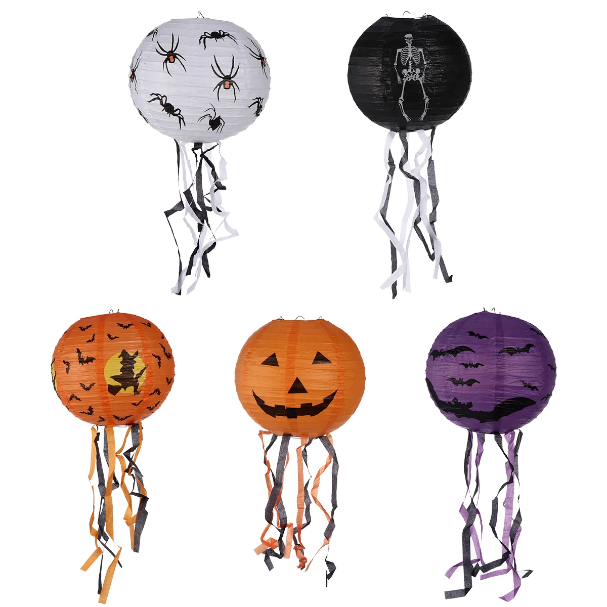 

Lanterns Paperparty Lantern Props Decoration Theme Decor Hanging Pumpkin Supplies Garden Decorations Outdoor Indoor Home Spooky