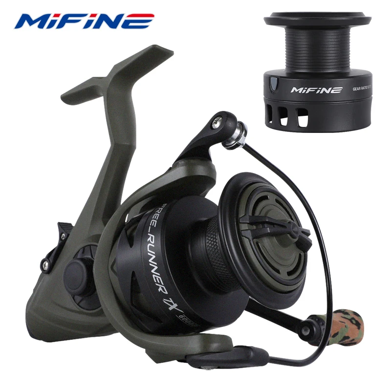 MIFINE FREE RUNNER TX Fishing Reel 5+1BB 3000-6000 Ultraligh