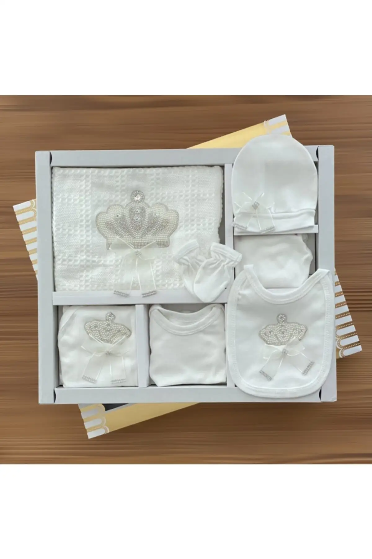 

Вышитый больничный камень в виде короны королевы, 10 шт., выход 0-4 Луны, белый