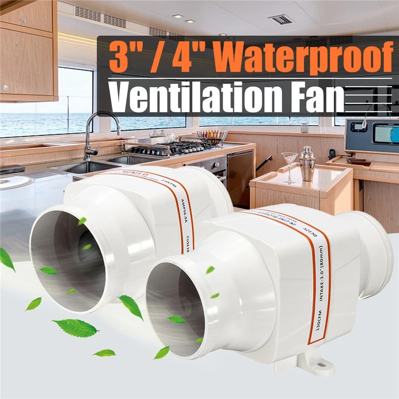3-дюймовый линейный воздуходувка для лодки грузоподъемный двигатель кухонный
